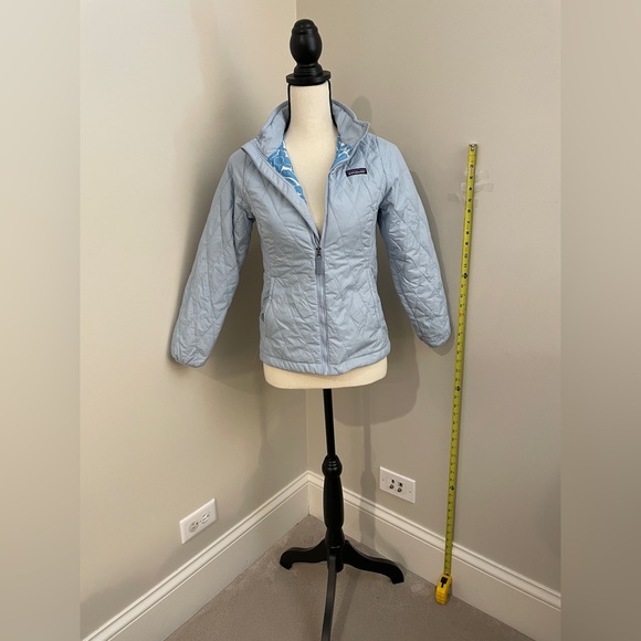 LIKE NEW RARE Patagonia kids nano puff diamond quilt jacket - Picture 3 of 7